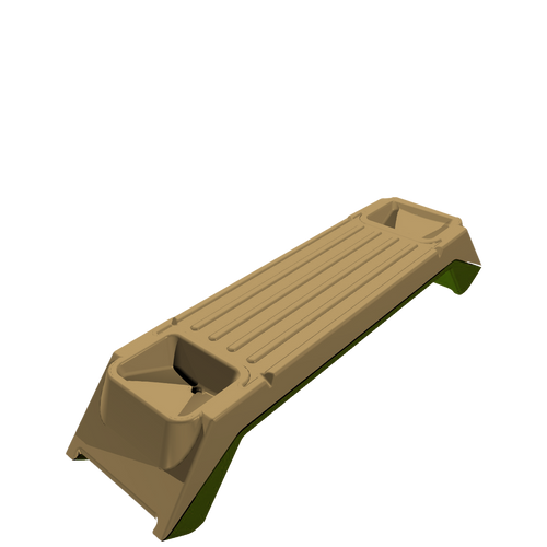 Bench Green + Elastic | Banc Vert + Élastique | 106410