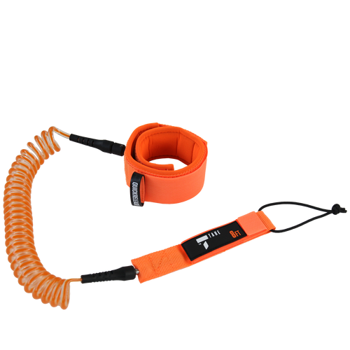 8ft SUP Leash Coil