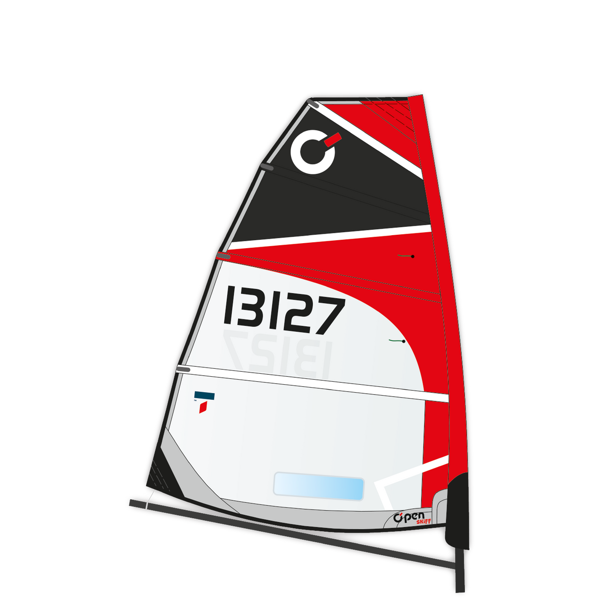 Open Skiff Dacron Rig 3.5 | Gréement Open skiff 3.5 Dacron | 108543