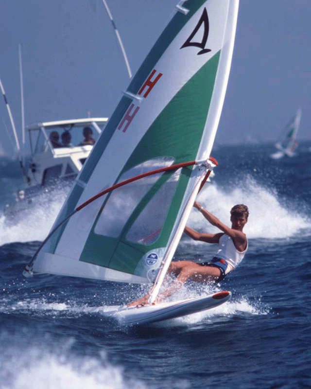 Winglider windsurf board olympic sea water sports