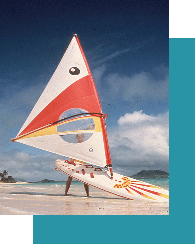 Bic Marine Windsurf Board Sea Beach