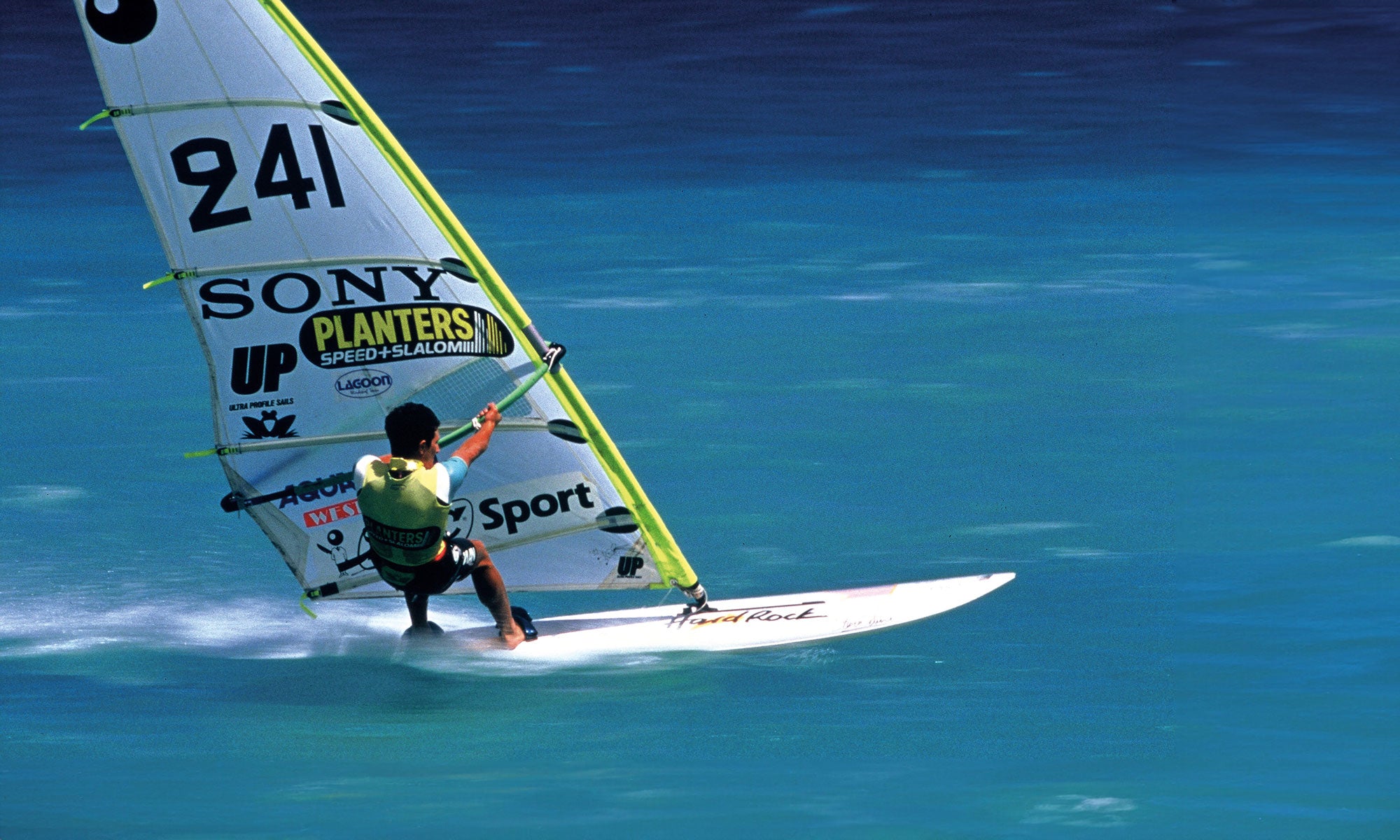 Hard Rock Model windsurf board sea water sports