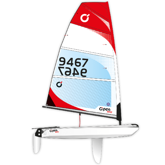 O'PEN SKIFF COMPLETE BOAT 4,5