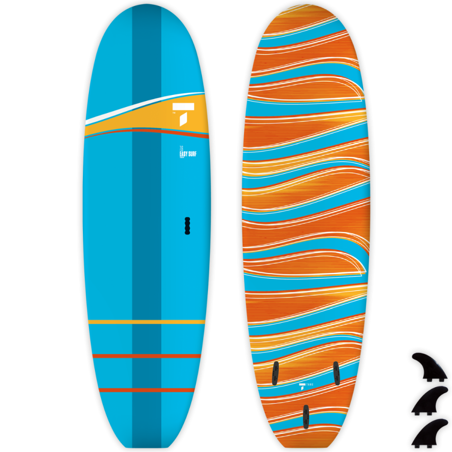7'6" Paint Easy - Softboard for complete surf beginners | TAHE