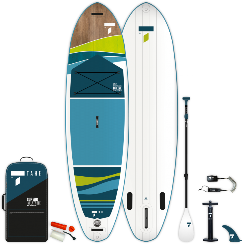 10'6 Breeze Performer inflatable paddleboard - Complete Package