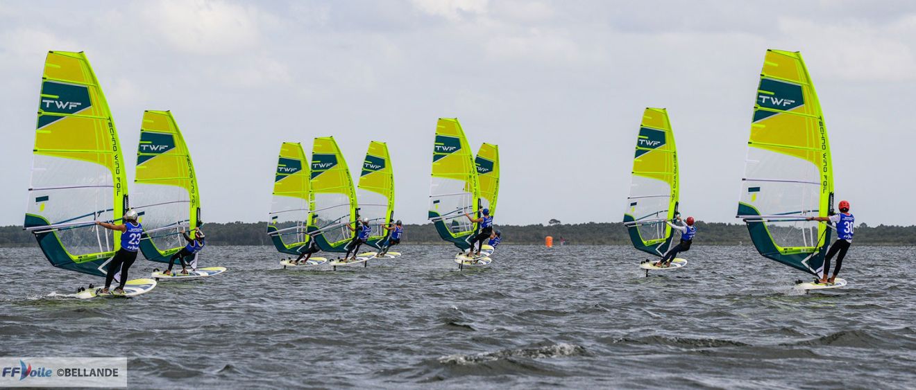 French Shared Fleet Cup | Techno Wind Foil 130 the board of choice for learning to Foil
