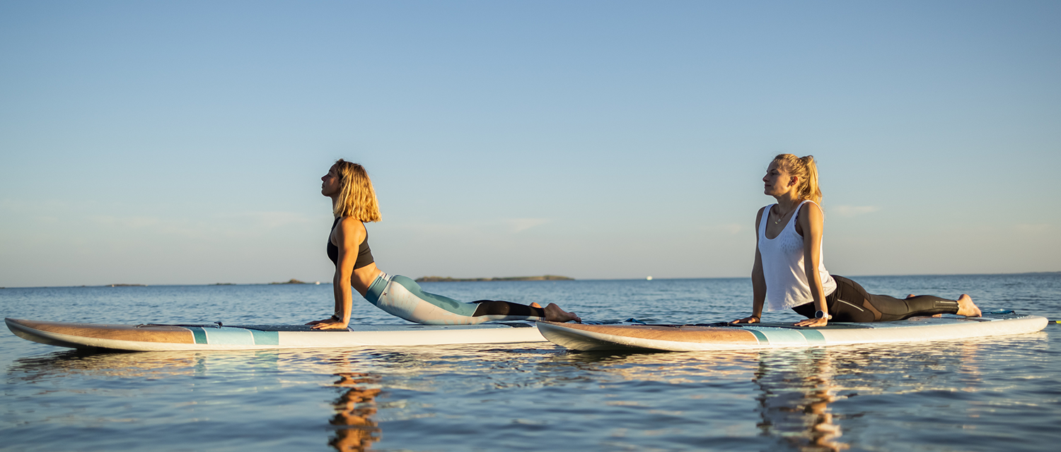 Embrace the Fusion of SUP Yoga and Inflatable Paddle Boards for an Unm